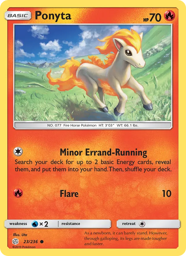 23-RH Ponyta – Cosmic Eclipse