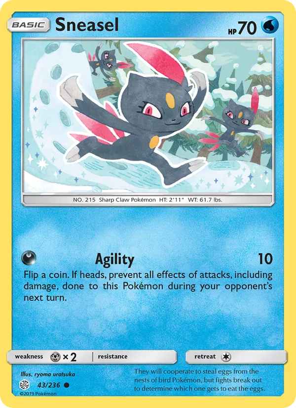 43-RH Sneasel – Cosmic Eclipse