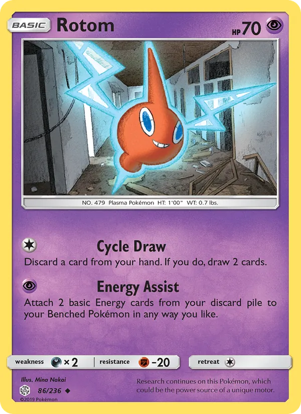 86-RH Rotom – Cosmic Eclipse