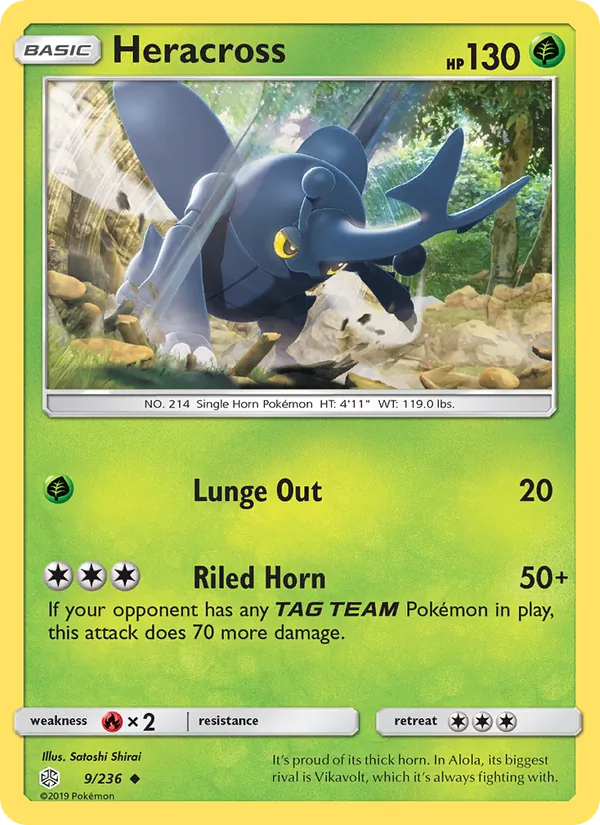 9-RH Heracross – Cosmic Eclipse