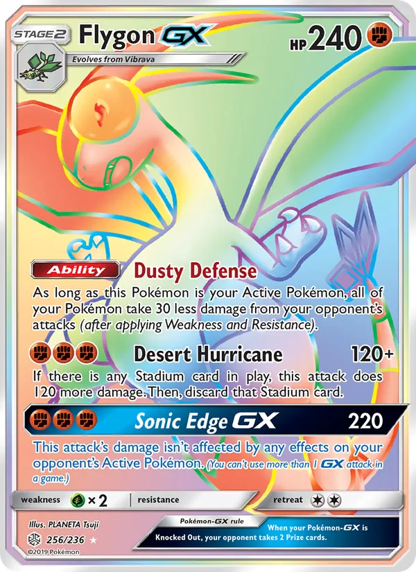 256 Flygon GX – Cosmic Eclipse