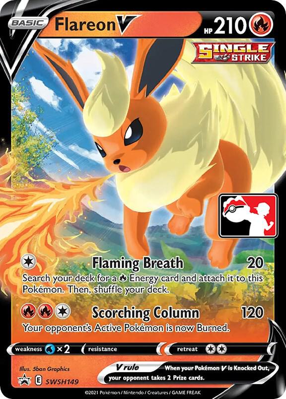 SWSH149-holo-playerreward-5f20bc Flareon V (Player Rewards stamp) – SWSH Black Star Promos