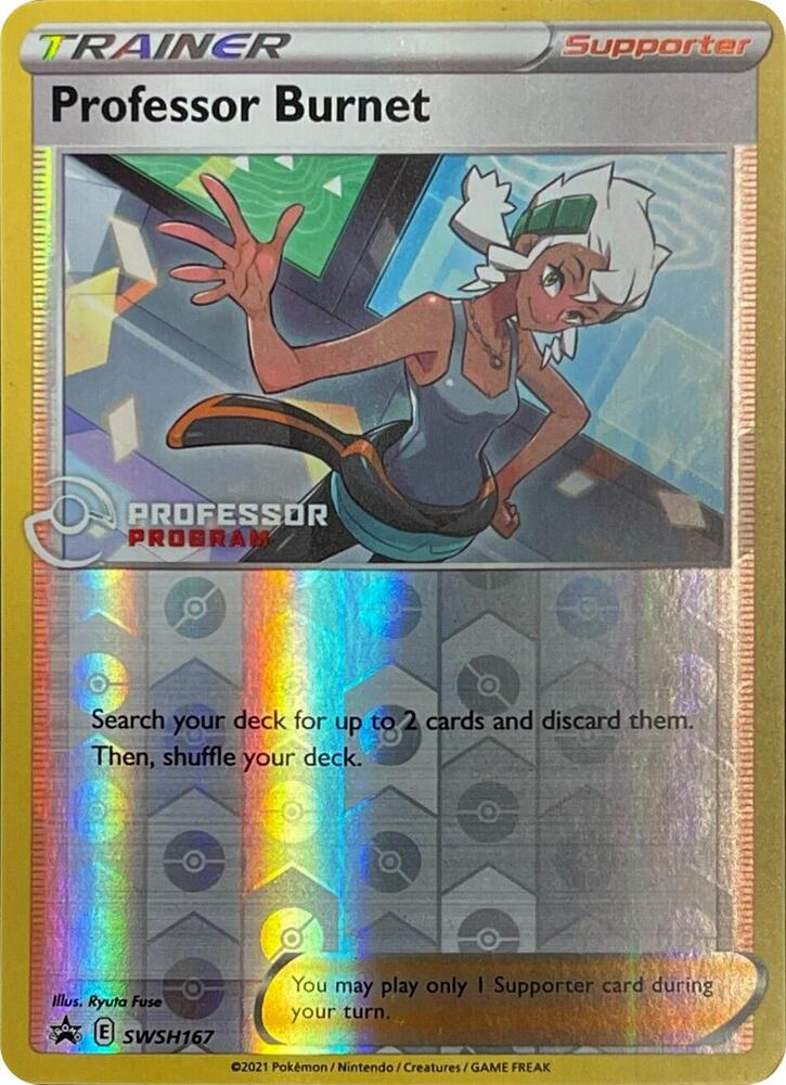 SWSH167-normal-professorprogram Professor Burnet (Professor Program stamp) – SWSH Black Star Promos