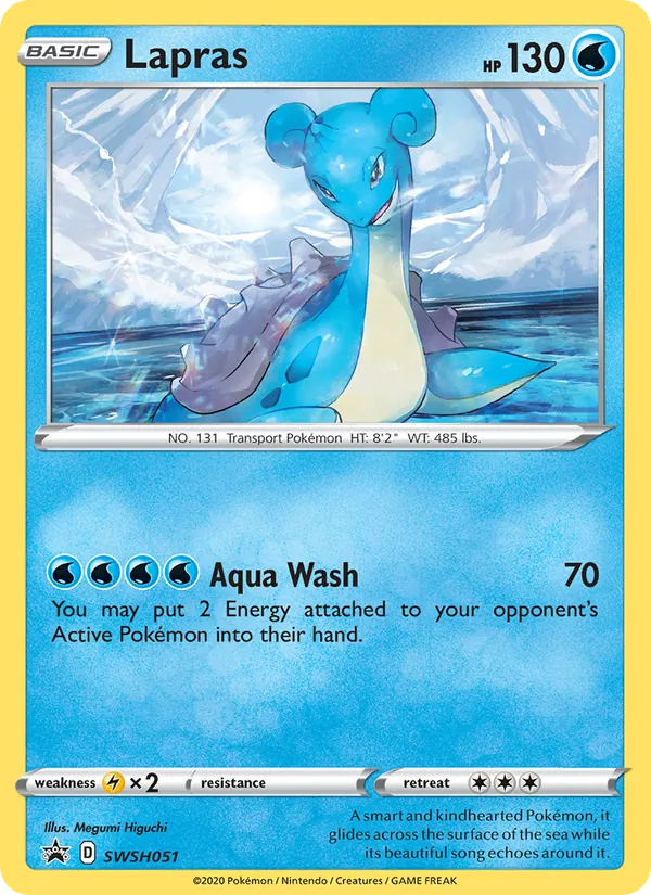 SWSH051 Lapras – SWSH Black Star Promos