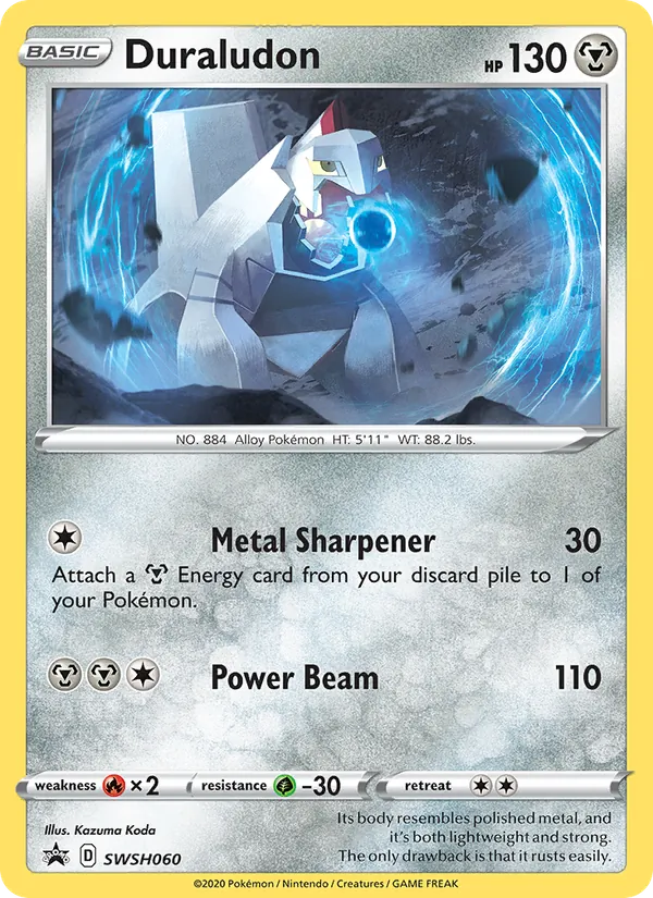 SWSH060 Duraludon – SWSH Black Star Promos