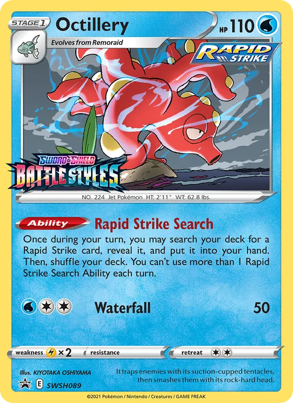 SWSH089 Octillery – SWSH Black Star Promos