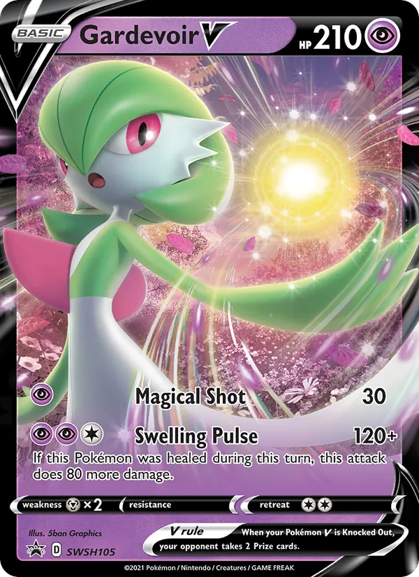 SWSH105 Gardevoir V – SWSH Black Star Promos