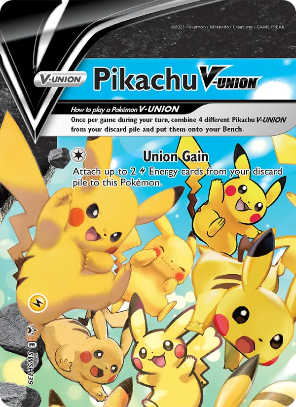 SWSH139 Pikachu V-UNION – SWSH Black Star Promos