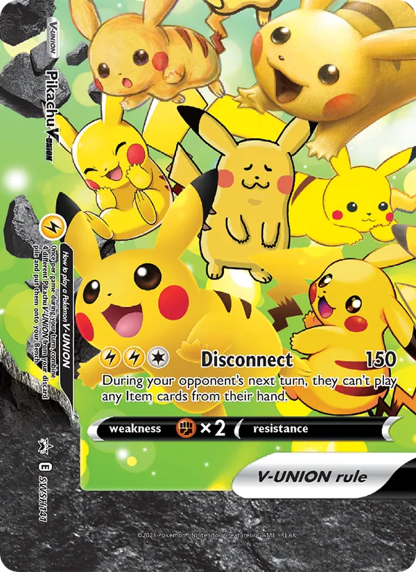 SWSH141 Pikachu V-UNION – SWSH Black Star Promos