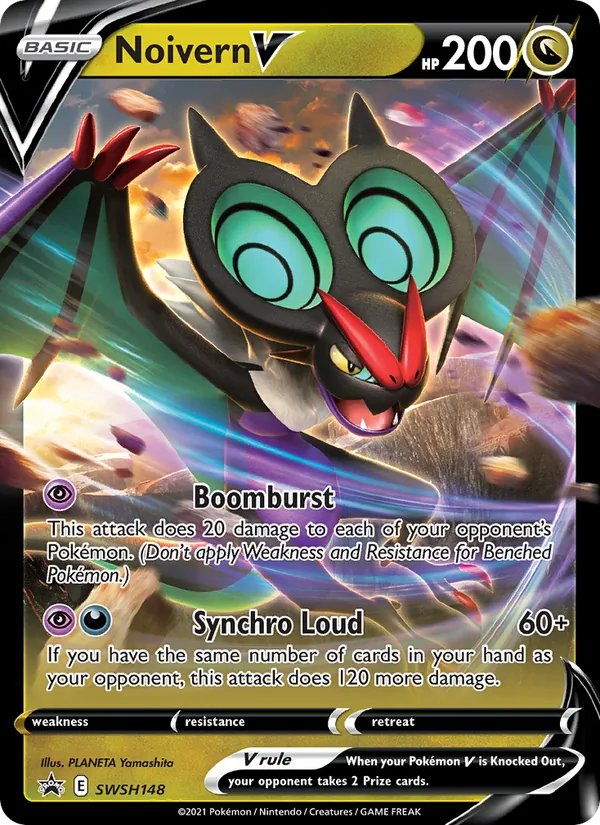 SWSH148 Noivern V – SWSH Black Star Promos
