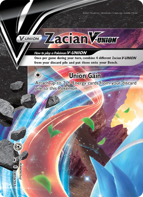 SWSH163 Zacian V-UNION – SWSH Black Star Promos