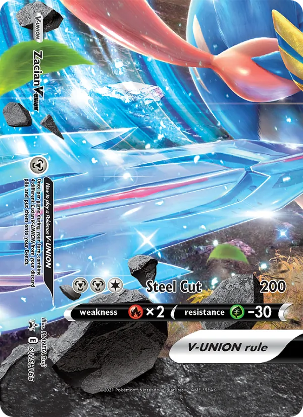 SWSH165 Zacian V-UNION – SWSH Black Star Promos