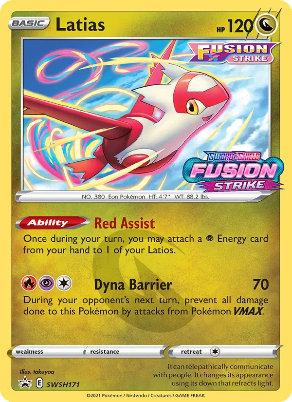 SWSH171 Latias – SWSH Black Star Promos