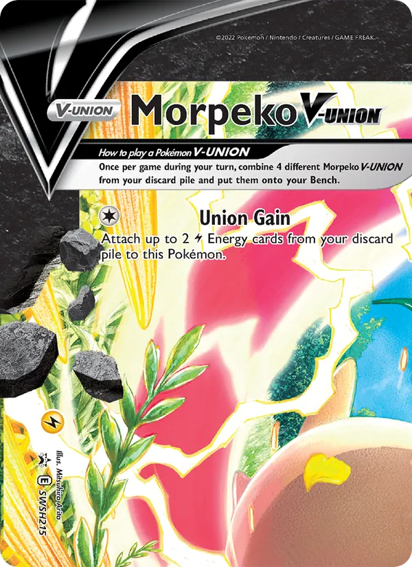 SWSH215 Morpeko V-UNION – SWSH Black Star Promos