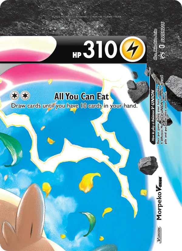 SWSH216 Morpeko V-UNION – SWSH Black Star Promos
