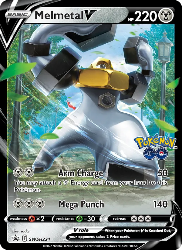 SWSH224 Melmetal V – SWSH Black Star Promos
