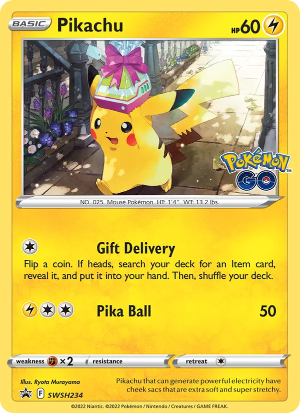 SWSH234 Pikachu – SWSH Black Star Promos