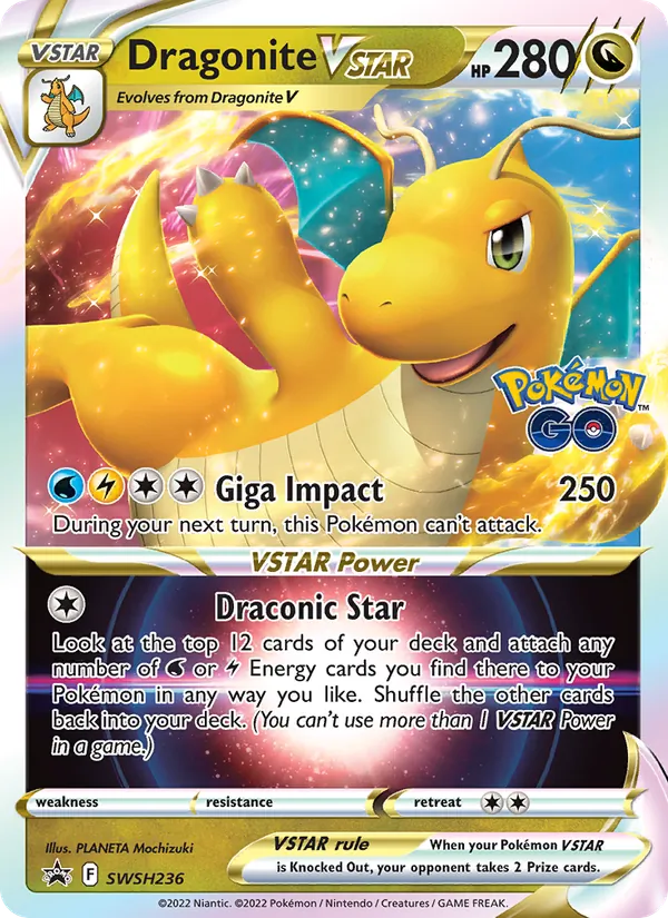 SWSH236 Dragonite VSTAR – SWSH Black Star Promos