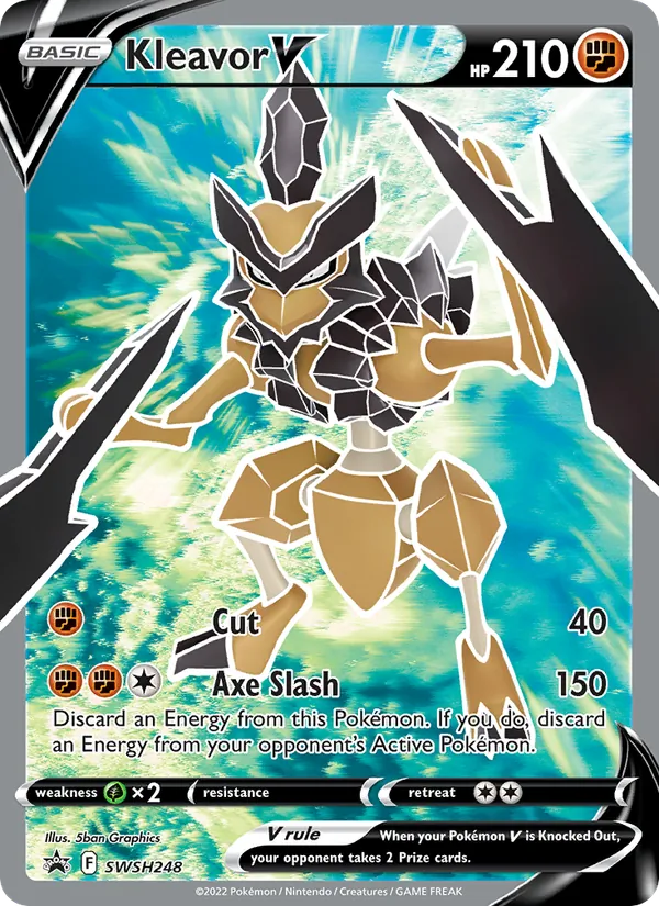 SWSH248 Kleavor V – SWSH Black Star Promos