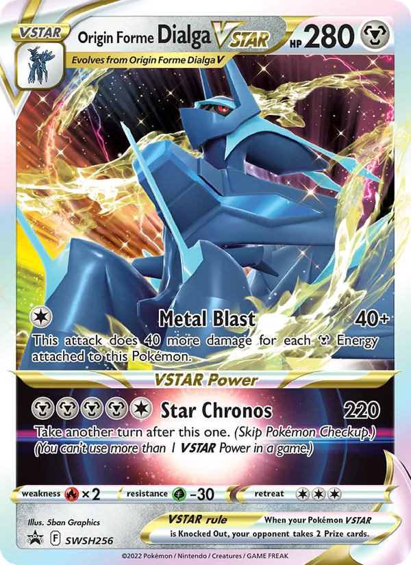 SWSH256 Origin Forme Dialga VSTAR – SWSH Black Star Promos