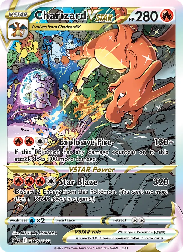 SWSH262 Charizard VSTAR – SWSH Black Star Promos