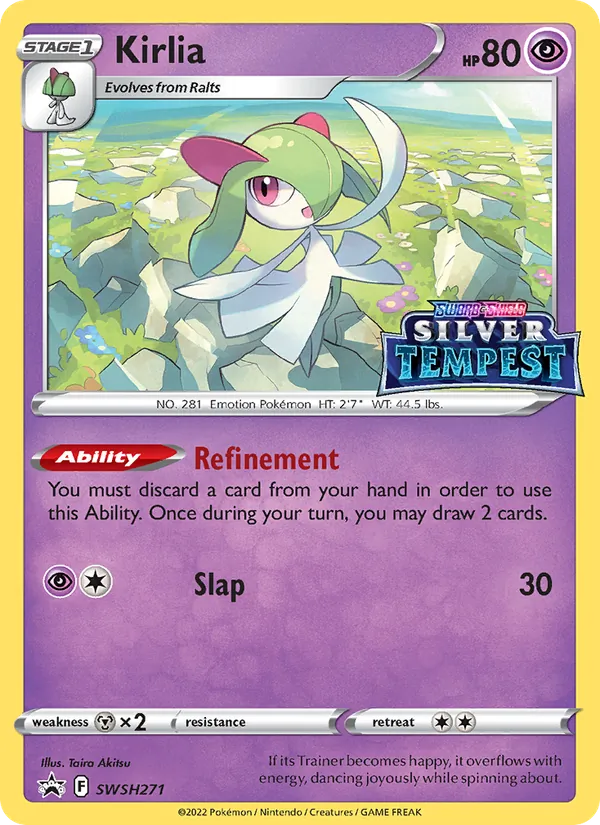 SWSH271 Kirlia – SWSH Black Star Promos
