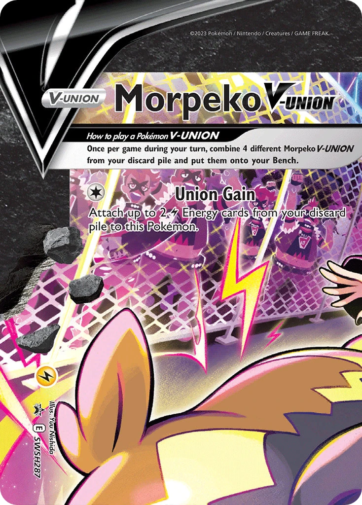 SWSH287 Morpeko V-UNION – SWSH Black Star Promos