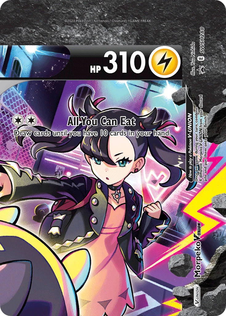 SWSH288 Morpeko V-UNION – SWSH Black Star Promos
