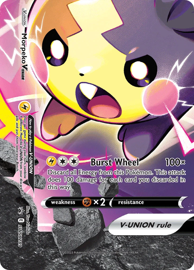 SWSH289 Morpeko V-UNION – SWSH Black Star Promos