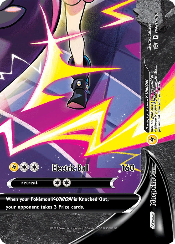 SWSH290 Morpeko V-UNION – SWSH Black Star Promos
