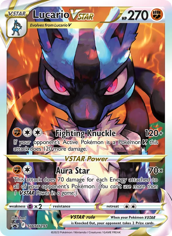SWSH291 Lucario VSTAR – SWSH Black Star Promos