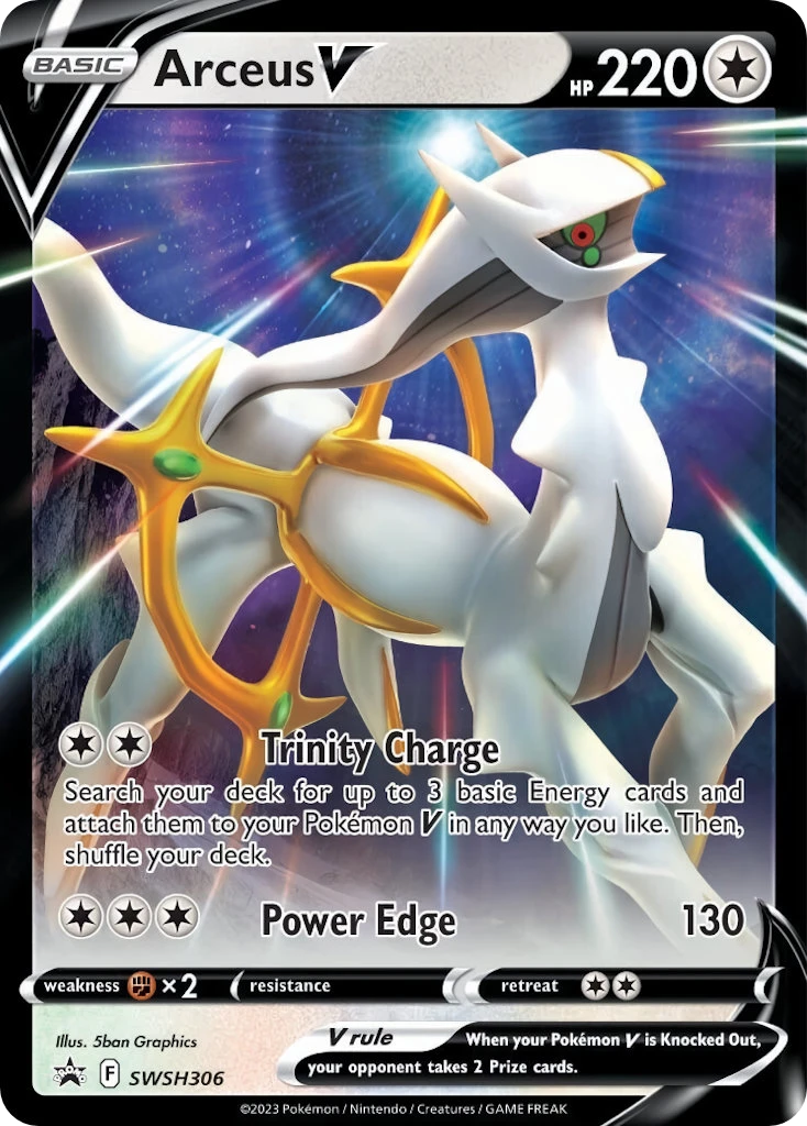 SWSH306 Arceus V – SWSH Black Star Promos