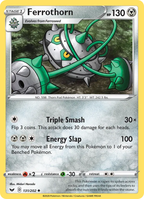 131 Ferrothorn – Sword & Shield