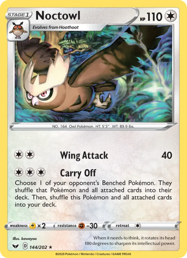 144 Noctowl – Sword & Shield