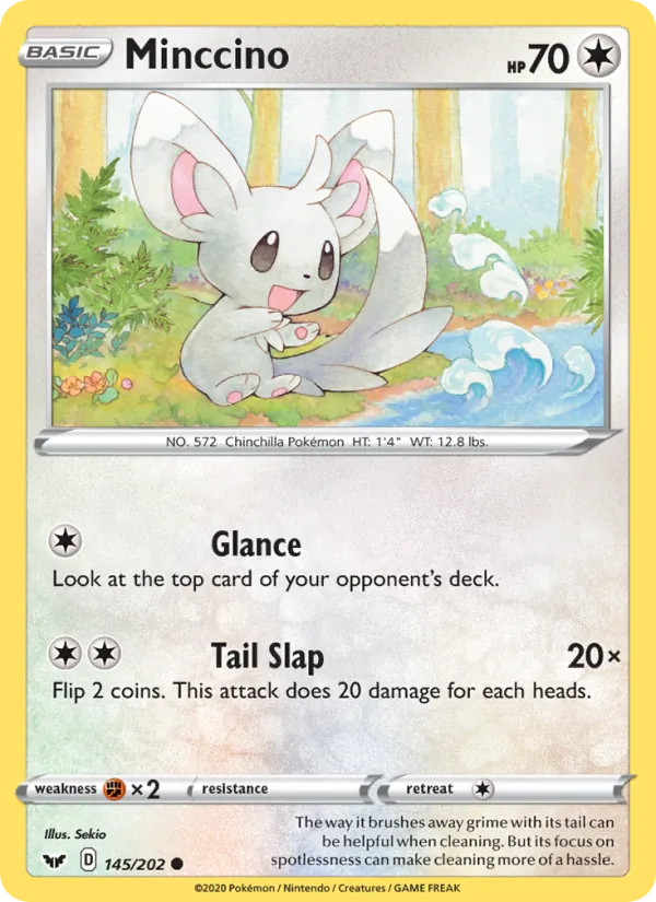 145 Minccino – Sword & Shield