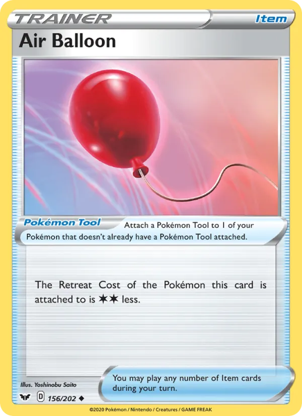 156 Air Balloon – Sword & Shield