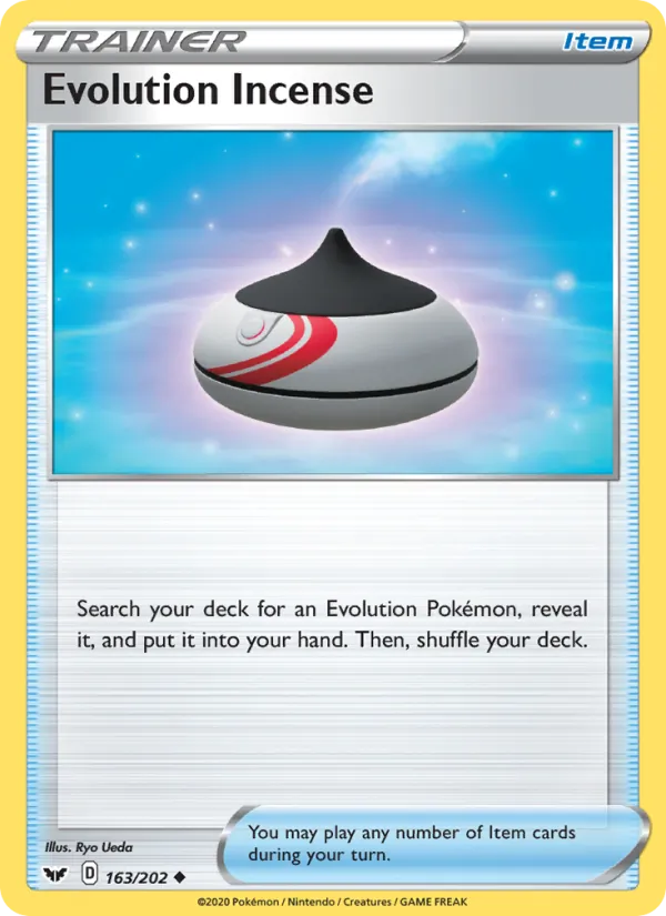 163 Evolution Incense – Sword & Shield