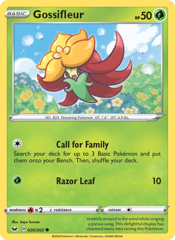 20 Gossifleur – Sword & Shield