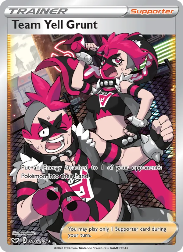 202 Team Yell Grunt – Sword & Shield