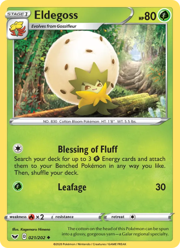 21 Eldegoss – Sword & Shield