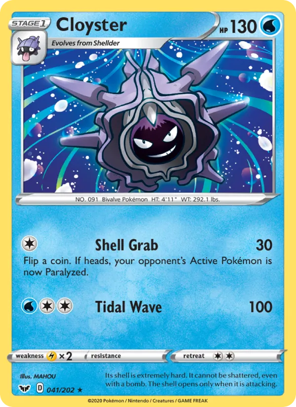 41 Cloyster – Sword & Shield