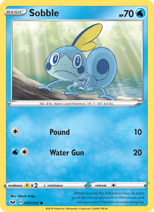 55 Sobble – Sword & Shield
