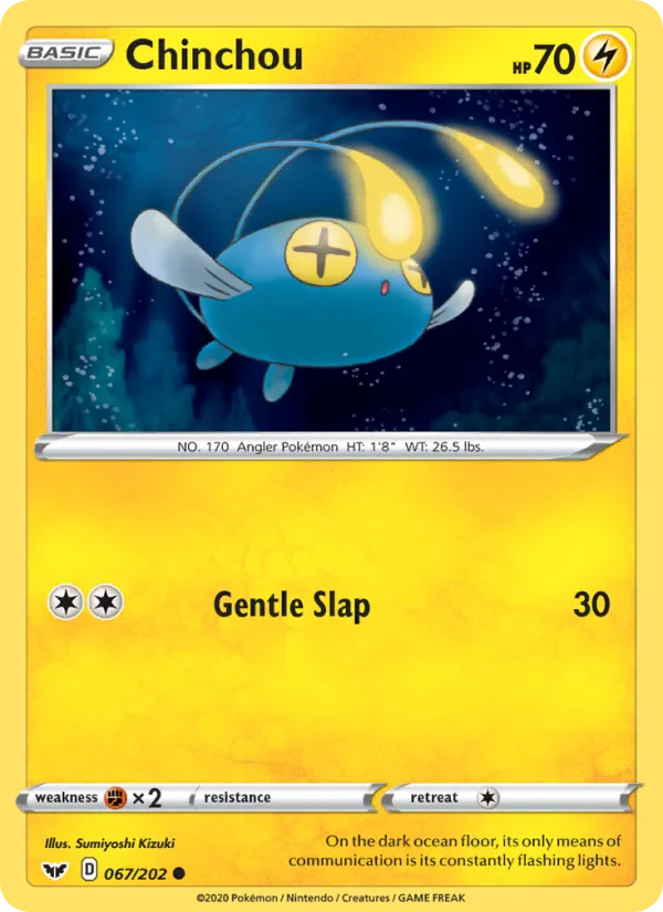 67 Chinchou – Sword & Shield