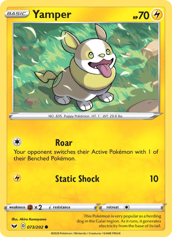 73 Yamper – Sword & Shield