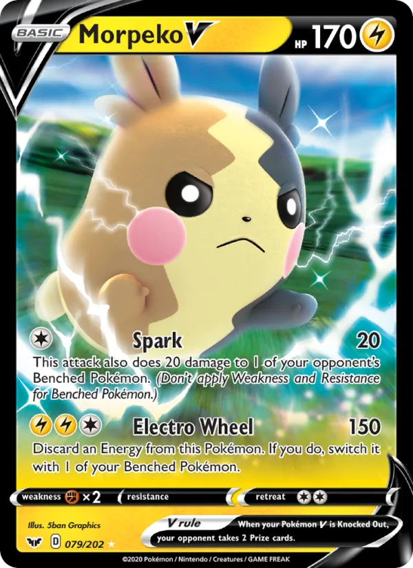 79 Morpeko V – Sword & Shield