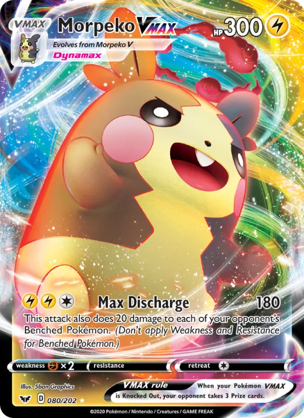 80 Morpeko VMAX – Sword & Shield