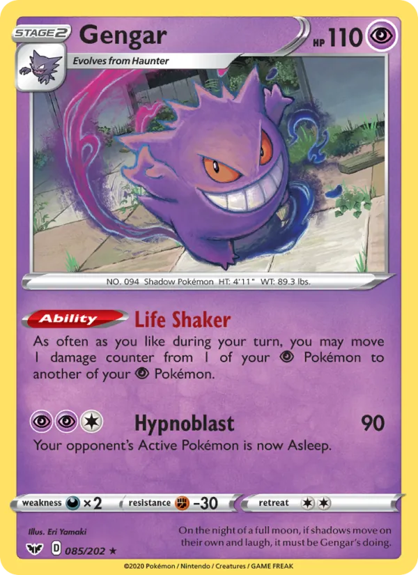 85 Gengar – Sword & Shield