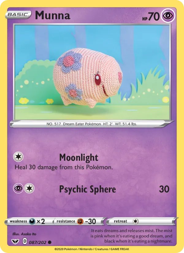 87 Munna – Sword & Shield