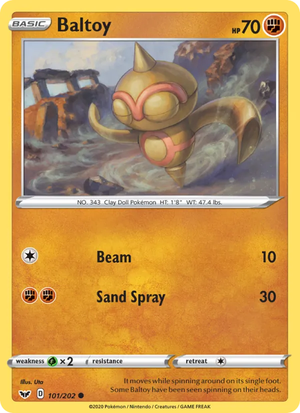 101-RH Baltoy – Sword & Shield