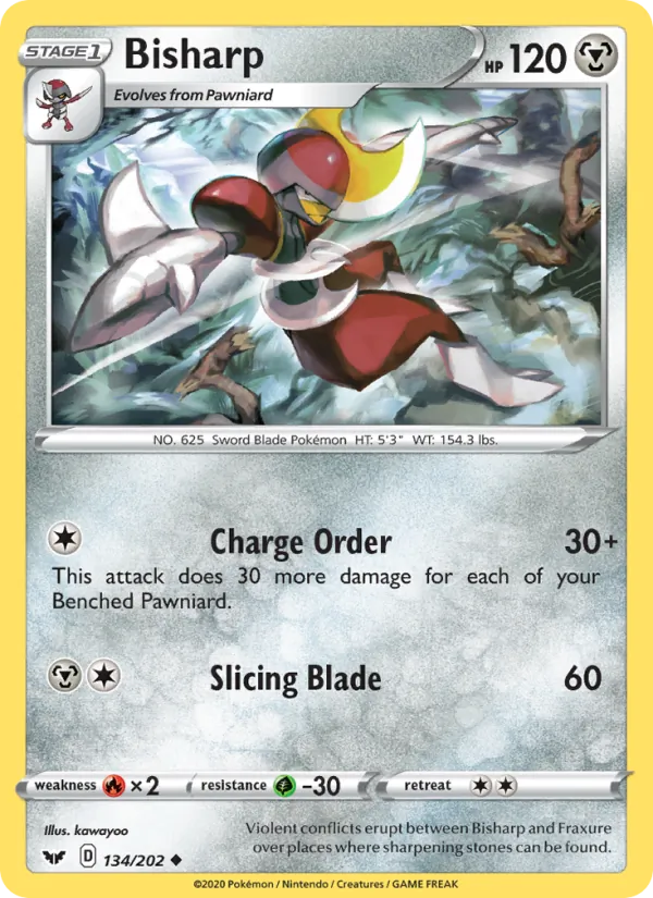 134-RH Bisharp – Sword & Shield